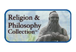 Religion and Philosophy Collection, powered by EBSCOhost, logo 